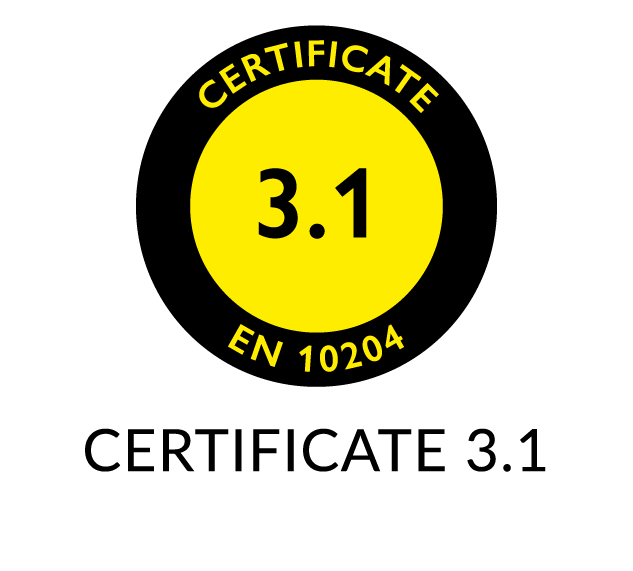 EN 10204 · 3.1
